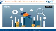 Business Benefits of Digitalization in Wealth Management