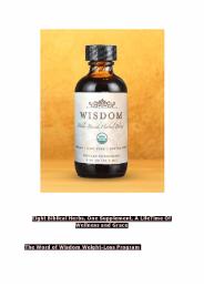 The Word of Wisdom Weight-Loss Program