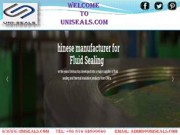 Fluid Sealing Products at Uniseals