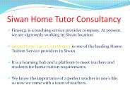 Siwan Home Tutor Consultancy | Home Tuition in Siwan