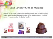 Send Birthday Gifts To Mumbai