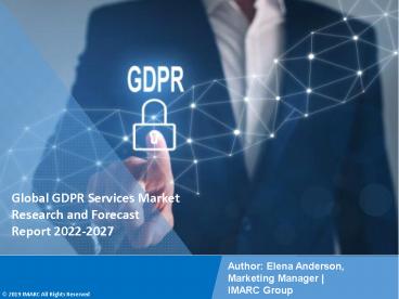 GDPR Services Market Research Report 2022-2027