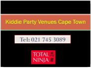 Kiddie Party Venues Cape Town