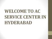The Best AC Service Center In Hyderabad