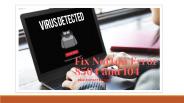 fix Norton Error 8504 and 104 – basicsprotection