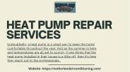 Heat Pump Repair Services In Alabama