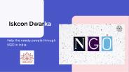 Help needy through Best Ngo in India | Iskcon Dwarka