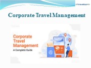 Corporate Travel Management
