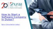 How to Start a Software Company in Dubai