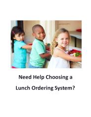 Need Help Choosing a Lunch Ordering System?