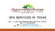 Spa Services In Texas