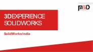 3DEXPERIENCE SOLIDWORKS - SolidWorks India