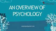 Which are the Major Areas of Psychological Study?