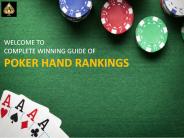 Poker Hand Rankings
