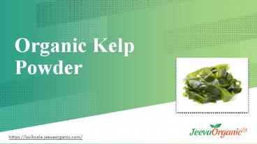 Organic Kelp Powder (1)