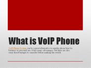 VoIP Phone System