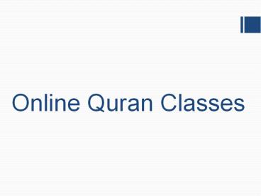 Online Quran Classes in USA