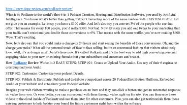 presentation player overlay
