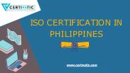 ISO CERTIFICATION IN PHILIPPINES