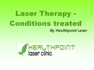 Laser Therapy – Conditions Treated – Healthpointlaser