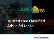 Trusted Free Classified Ads in Sri Lanka- lankatree.lk