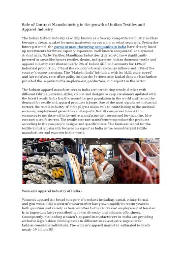 Contract Manufacturing Consultants In India a Strategy for Expansion (1)