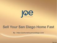 Sell Your San Diego Home Fast
