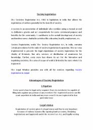 "Society Registration in Jaipur  "