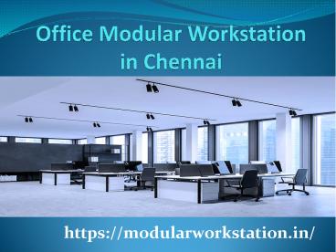 Top Modular workstation in Chennai