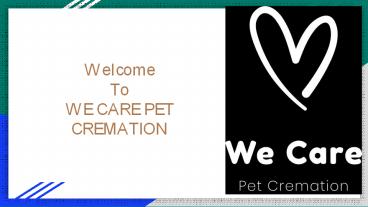 We Care Pet Cremations