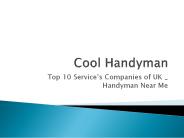 Top 10 Service’s Companies Handyman Near Me
