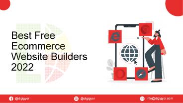 Best Ecommerce Website Builders 2022