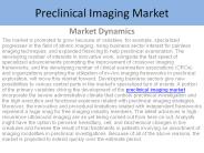 Preclinical Imaging Market Research Report