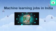Machine learning jobs