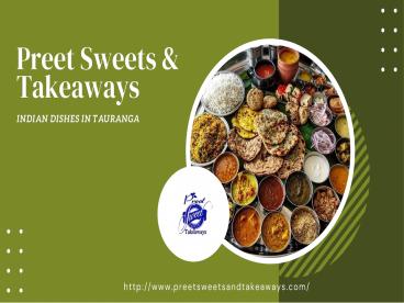 Delicious Indian Dish In Tauranga