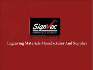 Engraving Material Supplier Singapore