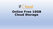 Online Free 10GB Cloud Storage