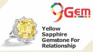 Yellow Sapphire Gemstone For Relationship