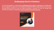 Bookkeeping service in Bundoora