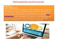 FBISD Learning Online: Learn At Your Own Pace
