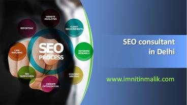 SEO Consultant in Delhi