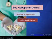 Order Gabapentin Online From Orderemeds on COD