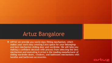 Artuz Bangalore