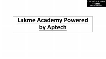 Lakme Academy - Makeup and Beautician Courses