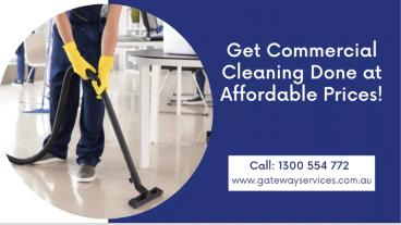 Get Commercial Cleaning Done at Affordable Prices!