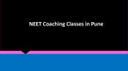 NEET Coaching Classes in Pune