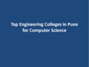 Top Engineering Colleges in Pune for Computer Science