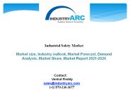 Industrial Safety Market - Forecast 2021 - 2026