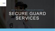 Security Company in Southern California