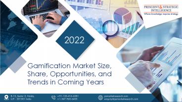 Gamification Market Revenue, Trend and Forecast to 2030